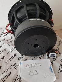 Sub Junior pro 12, pride MT15, pride m35 15, ST15