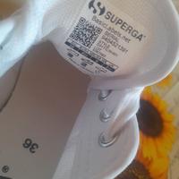 Scarpe da ginnastica Superga , tela bianco. N 36