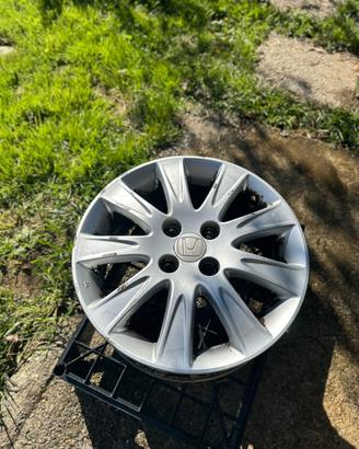 4 Cerchi da 15” in lega originali Honda Jazz 2007