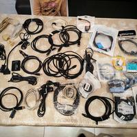 cavi audio, video, USB, ottici e rete.