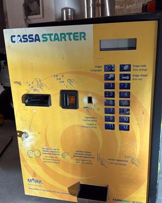 Cassa Starter per lavanderia self