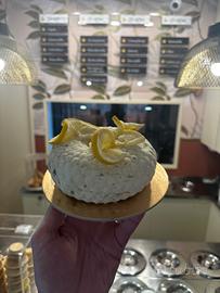 Gelateria con laboratorio completo