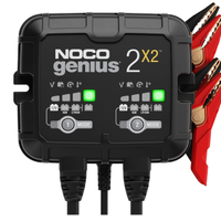 NOCO GENIUS2X2: Caricabatterie a 2 Uscite, 4A (2A/