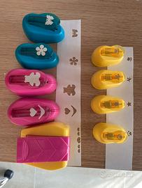 Set perforatrici fustellatrici creative bambini