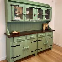 Set completo cucina in pino massello restaurato