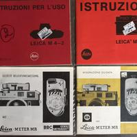 Libretti istruzione leica