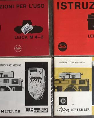 Libretti istruzione leica