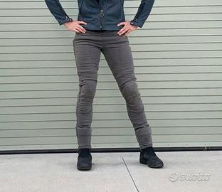 PANTALONE JEANS LEGGINGS MOTO LADY FIBRA KEVLAR PR