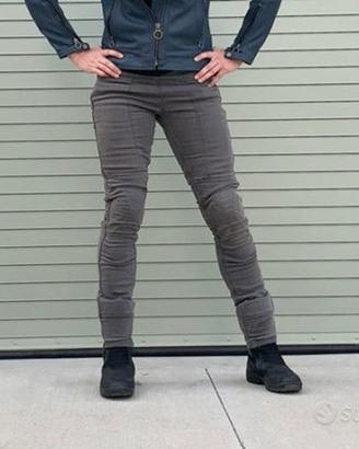 PANTALONE JEANS LEGGINGS MOTO LADY FIBRA KEVLAR PR