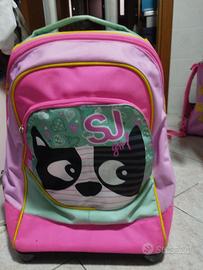 Zaino trolley SJ bambina elementari
