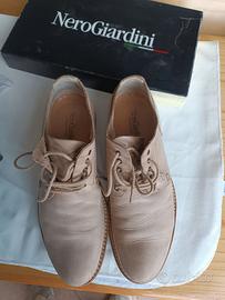 SCARPA ELEGANTE UOMO NERO GIARDINI