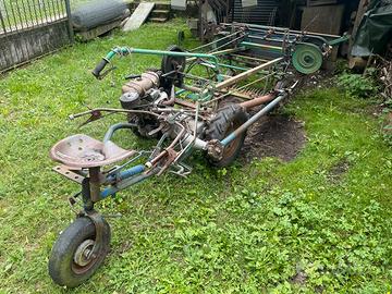 Falciatrice BCS con Sellino e Voltafieno