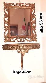 specchio  con consol 