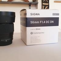 sigma 56 1.4 per fuji