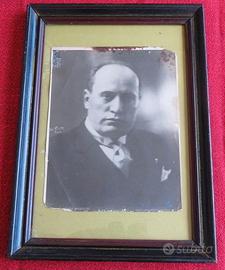 Quadro epoca Uffici Pubblici con Mussolini anni 20