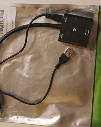 CAVO ADATTATORE HDMI/VGA