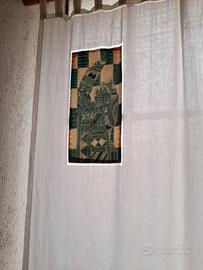 3 tende con bastone in bambu come da foto