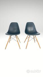 Sedie Vitra DSW Eames nero 