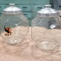 rara coppia vasi caramelle Elah vetro vintage 