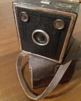 Vecchia macchina fotografica Eho inizio 900