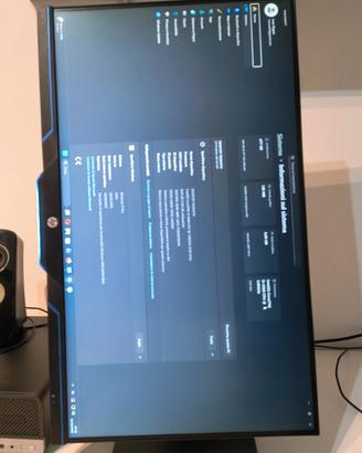 Computer e monitor HP 