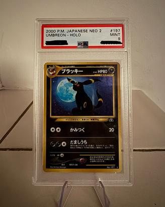 Umbreon neo 2 crossing the ruins psa 9