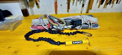 barra kite slingshot  completa leash