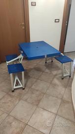 sedie e tavolo picnic