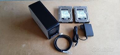 Nas Dual HDD Lindy 1TB