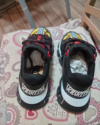 scarpe versace trigreca nuove e certificate