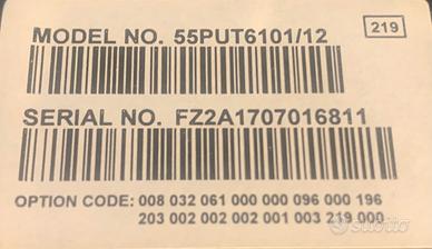 Scheda tv philips 55put6101/12