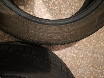 cerchi in ferro più gomma per smart 450