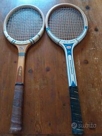 2 racchette tennis vintage