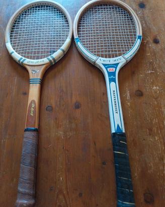 2 racchette tennis vintage