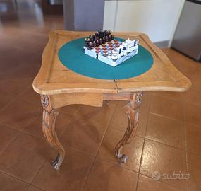 Tavolo gioco antico