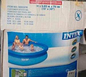 Piscina intex + pompa intex