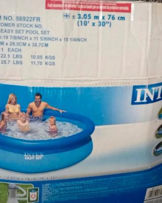 Piscina intex + pompa intex
