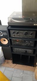 STEREO AKAI ANNI 80 con casse originali 
