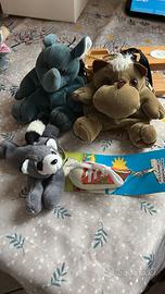 Set 4 Portachiavi Peluche