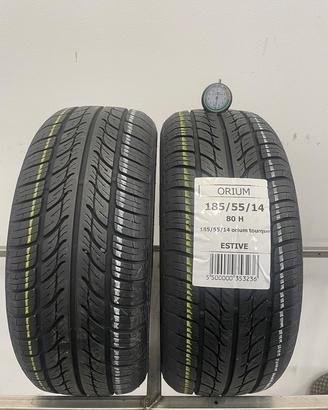 185 55 r14 80h 2 gomme orium estive