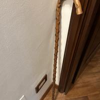 bastone da passeggio castagno con nodi
