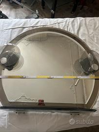 specchio in cristallo antonio lupini 1960