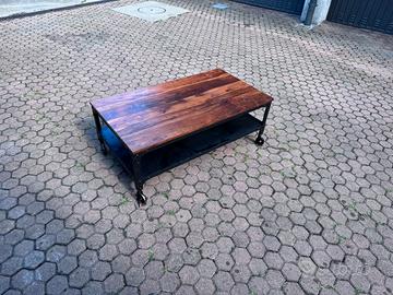 Carello industriale in legno 111x61x41