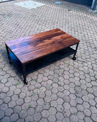 Carello industriale in legno 111x61x41