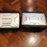 Valigia sx e top case bmw gs1200