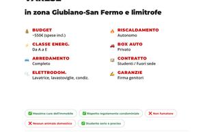 Monolocale varese centro