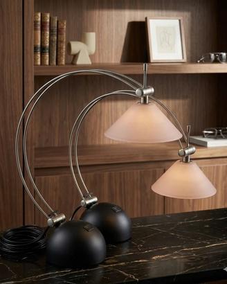 Lampada da Tavolo Doppia "Double Arch"  di Design