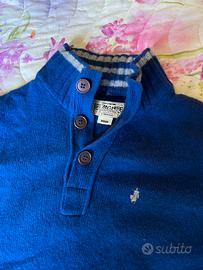 Maglioncino brooksfield blu