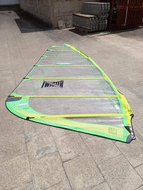 Vela 7.0 Windsurf + Boma + Albero in Carbonio