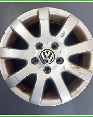 Cerchio Singolo in Lega Volkswagen Golf 5 Serie 15